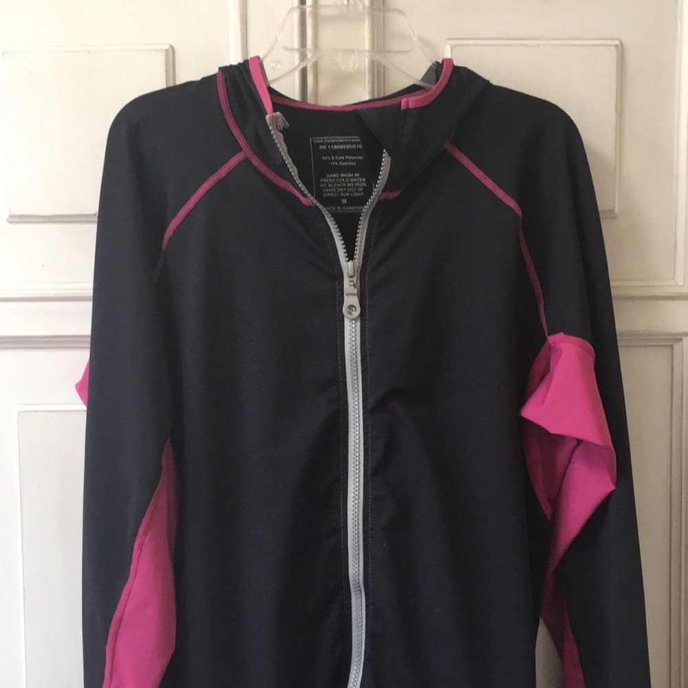 Sun Protection Zone Rash Guard Jacket Size Medium - Picture 5 of 9